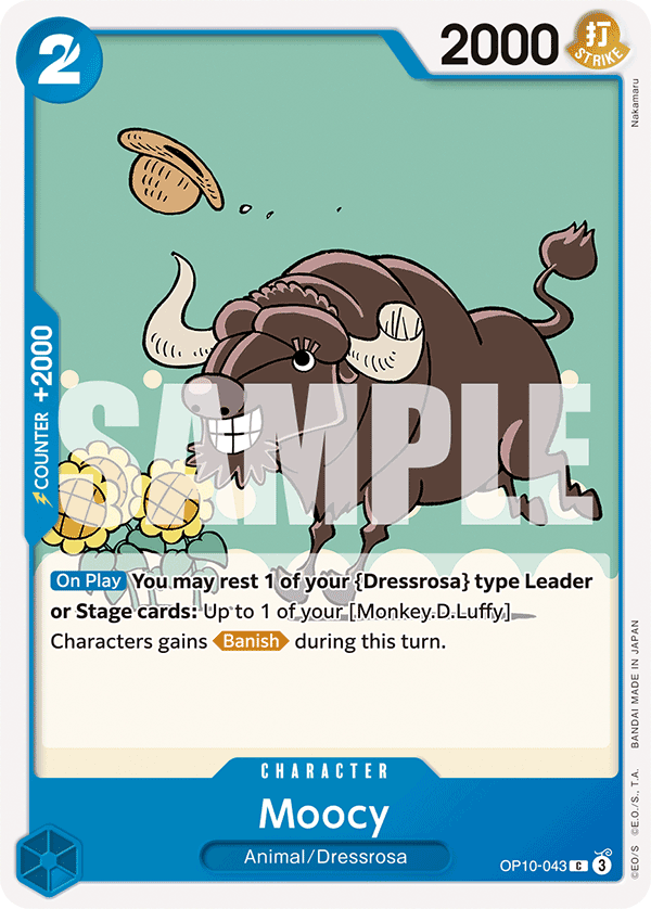 Carte Bully OP10-043 Common — One Piece TCG OP-10 (Bandai)