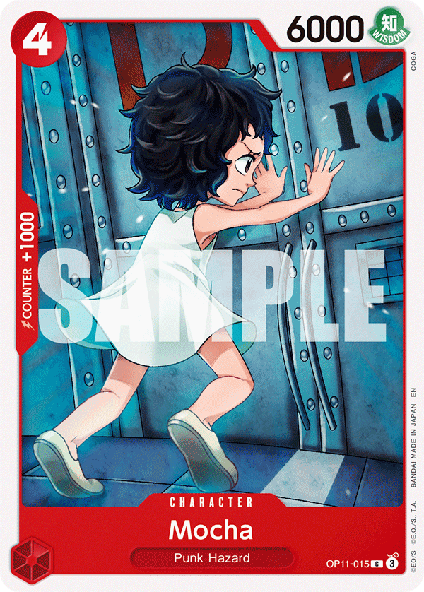 Carte Mocha OP11-015 Common — One Piece TCG OP-11 A Fist of Divine Speed (Bandai)