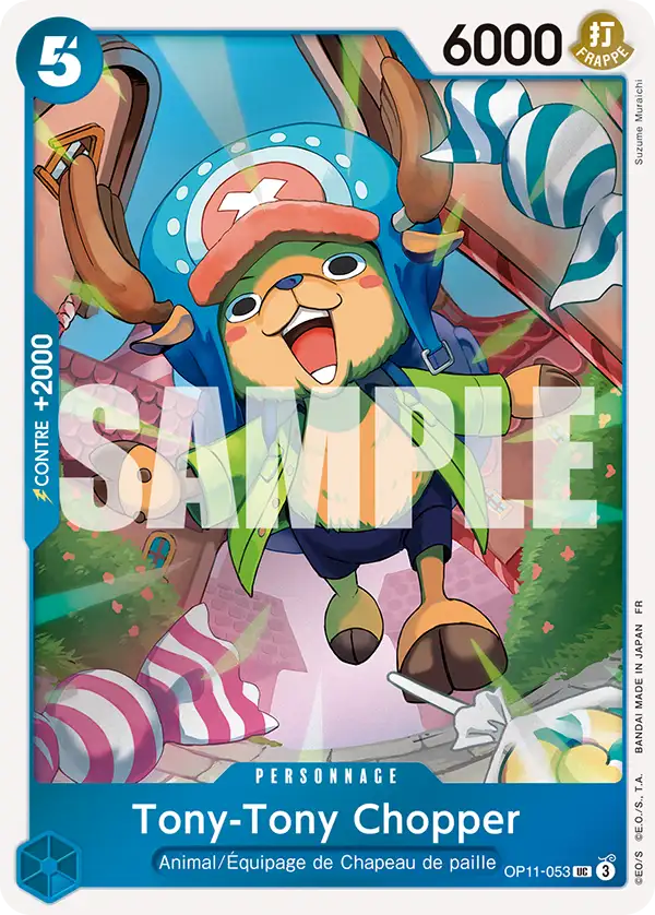 Carte Tony-Tony Chopper OP11-053_p1 Uncommon — One Piece TCG OP-11 (Bandai)
