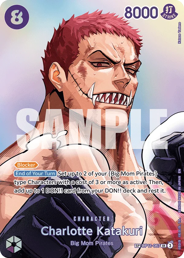Carte Charlotte Katakuri OP11-067_p3 Special — One Piece TCG OP-16 (Bandai)