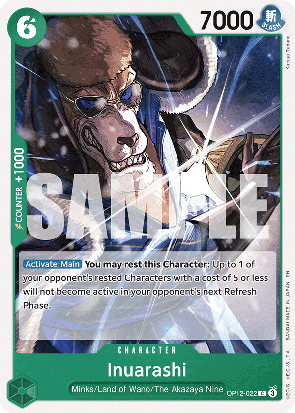 Carte Caborage OP12-022 Common — One Piece TCG OP-12 (Bandai)
