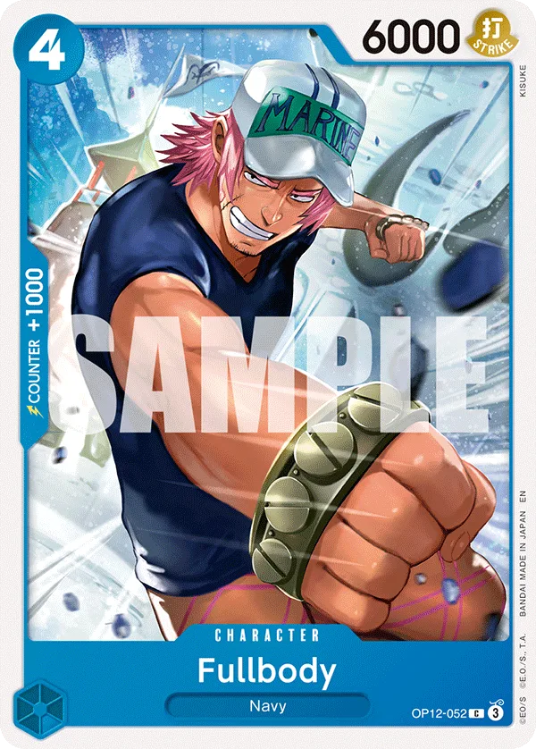 Carte Fullbody OP12-052_r1 Common — One Piece TCG ST-33 (Bandai)