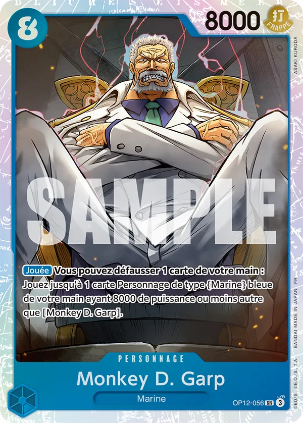 Carte GARP OP12-056 OP12 — One Piece TCG (Bandai)