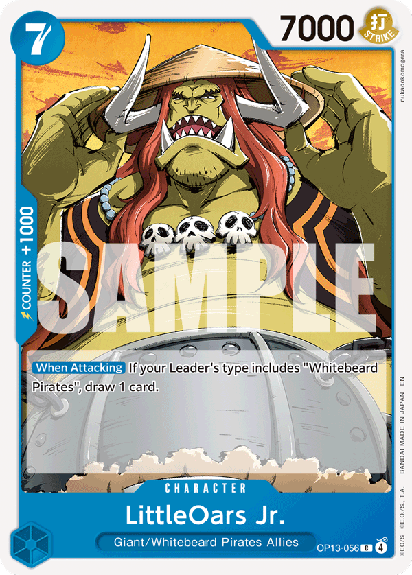 Carte Little Oz Junior OP13-056 Common — One Piece TCG OP-13 Carrying on His Will (Bandai)