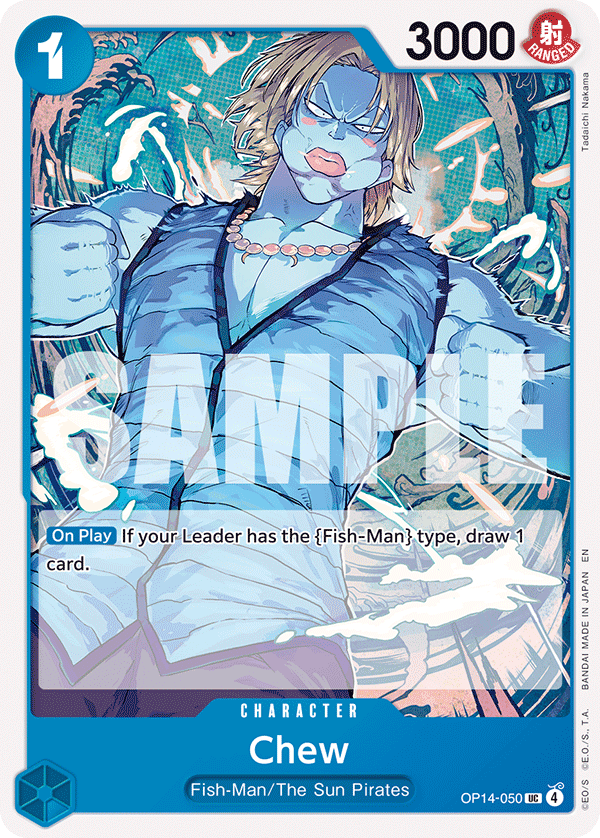 Carte Smack OP14-050 Uncommon — One Piece TCG OP14-EB04 The Azure Sea's Seven (Bandai)