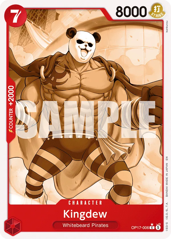 Carte Kingdew OP17-006_p1 Common — One Piece TCG OP-17 (Bandai)