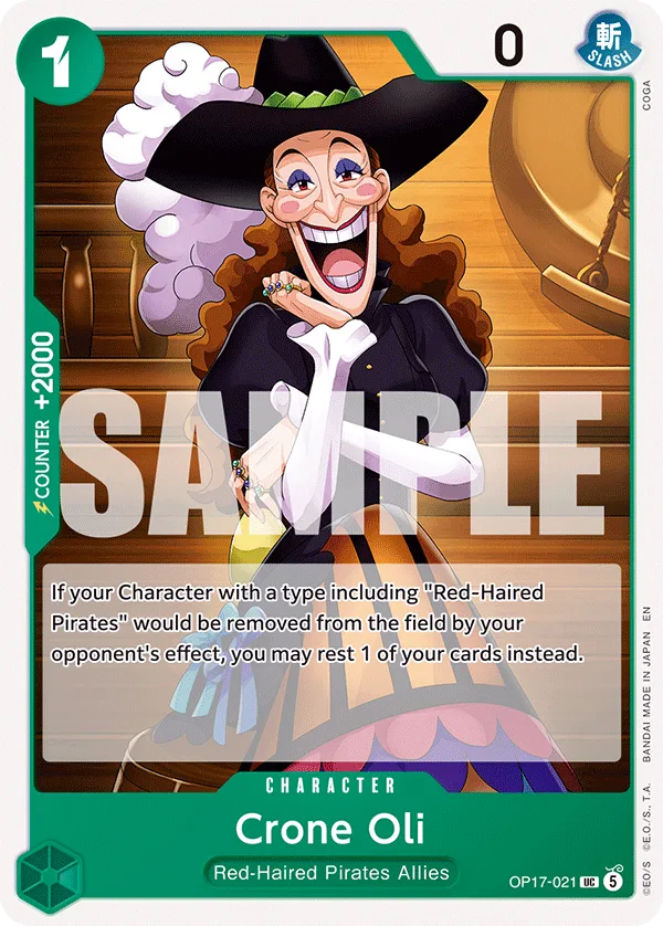 Carte Mamie Olly OP17-021 Uncommon — One Piece TCG OP-17 (Bandai)