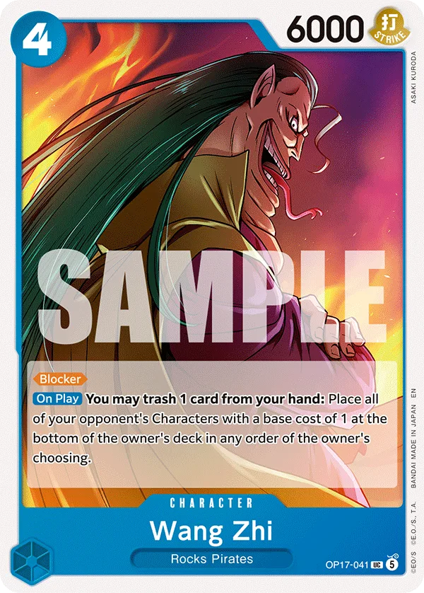 Carte Ochoku OP17-041 Uncommon — One Piece TCG OP-17 (Bandai)