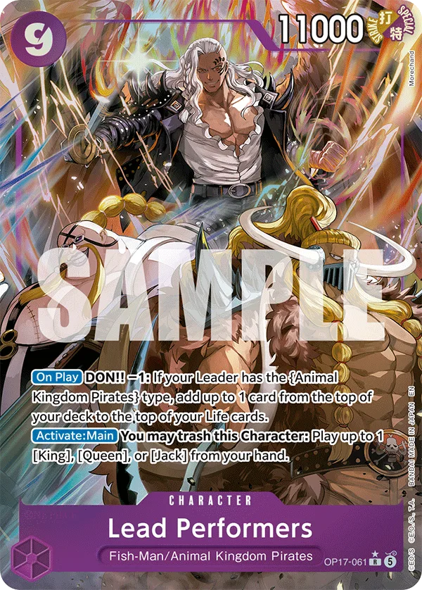 Carte Superstars OP17-061_p1 Rare — One Piece TCG OP-17 (Bandai)