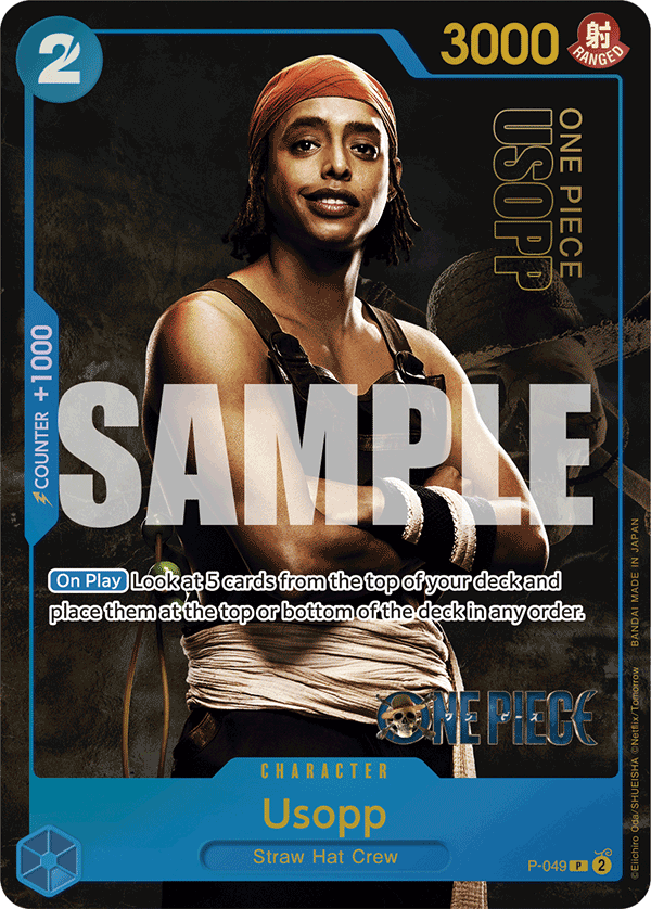 Carte Usopp P-049_p1 Promo Alt Art — One Piece TCG OTHER One Piece Products (Bandai)