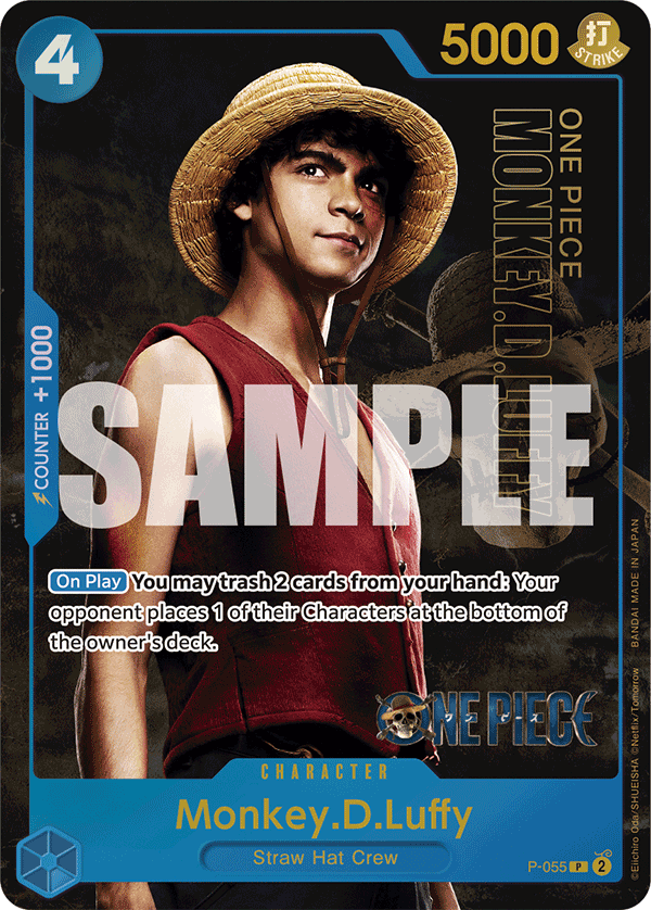 Carte Monkey.D.Luffy P-055_p4 Promo Alt Art — One Piece TCG OTHER One Piece Products (Bandai)