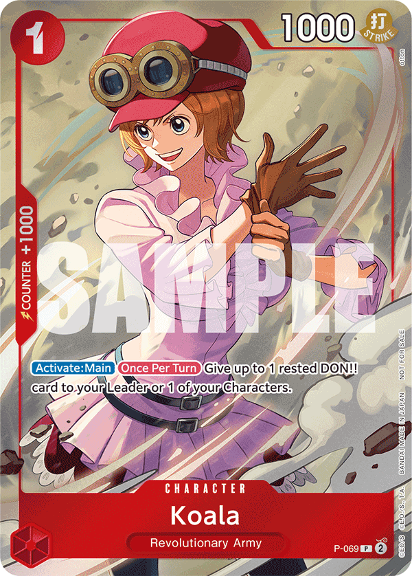 Carte Koala P-069 Promo — One Piece TCG PROMO Promos (Bandai)