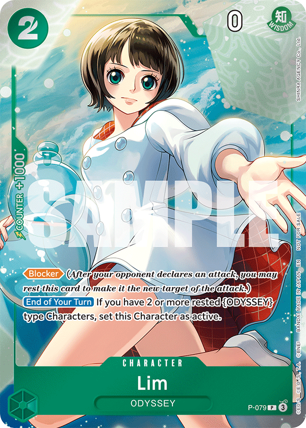 Carte Lim P-079 Promo — One Piece TCG PROMO Promos (Bandai)