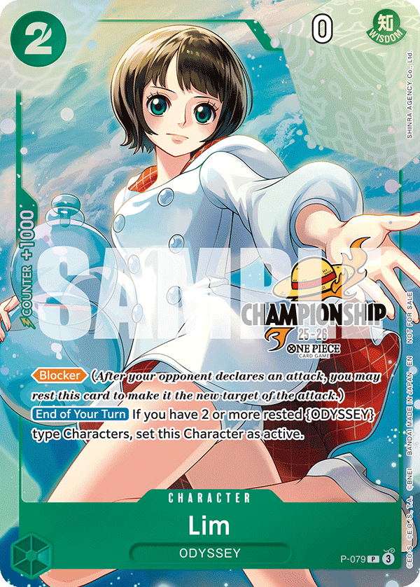 Carte Lim P-079_p2 Promo Alt Art — One Piece TCG PROMO Promos (Bandai)