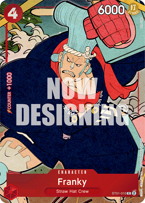Carte Franky ST01-010_p2 Common Alt Art — One Piece TCG OTHER One Piece Products (Bandai)