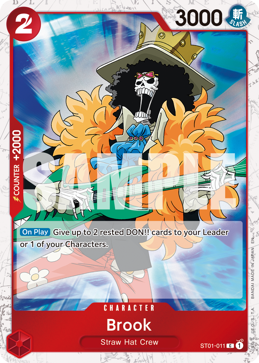 Carte Brook ST01-011_p4 Common Alt Art — One Piece TCG PRB-02 The Best Vol. 2 (Bandai)