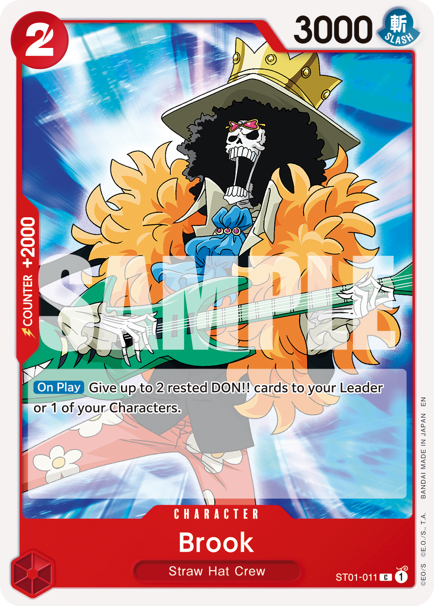 Carte Brook ST01-011_r1 Common — One Piece TCG PRB-02 (Bandai)