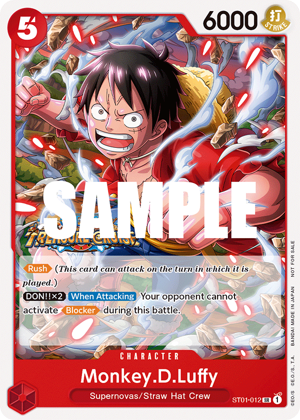 Monkey.D.Luffy ST01-012_p4 (Super Rare) — V.5 Alt Art