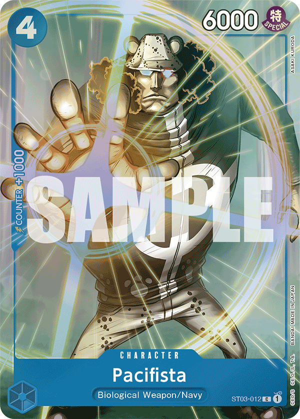 Carte Pacifista ST03-012_p1 Common Alt Art — One Piece TCG OTHER One Piece Products (Bandai)