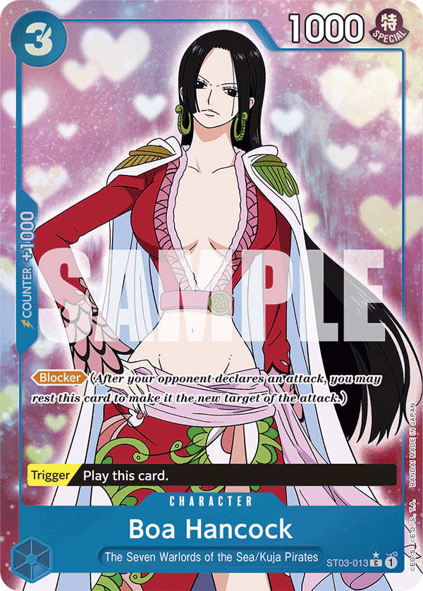 Carte Boa Hancock ST03-013_p3 Common Alt Art — One Piece TCG PRB-01 The Best (Bandai)