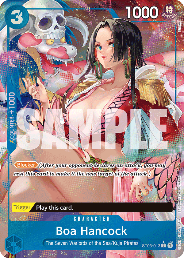Carte Boa Hancock ST03-013_p4 Common Alt Art — One Piece TCG PRB-01 The Best (Bandai)