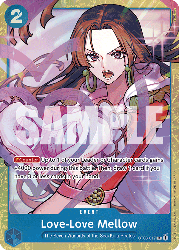 Carte Love-Love Mellow ST03-017_p1 Common Alt Art — One Piece TCG OTHER One Piece Products (Bandai)