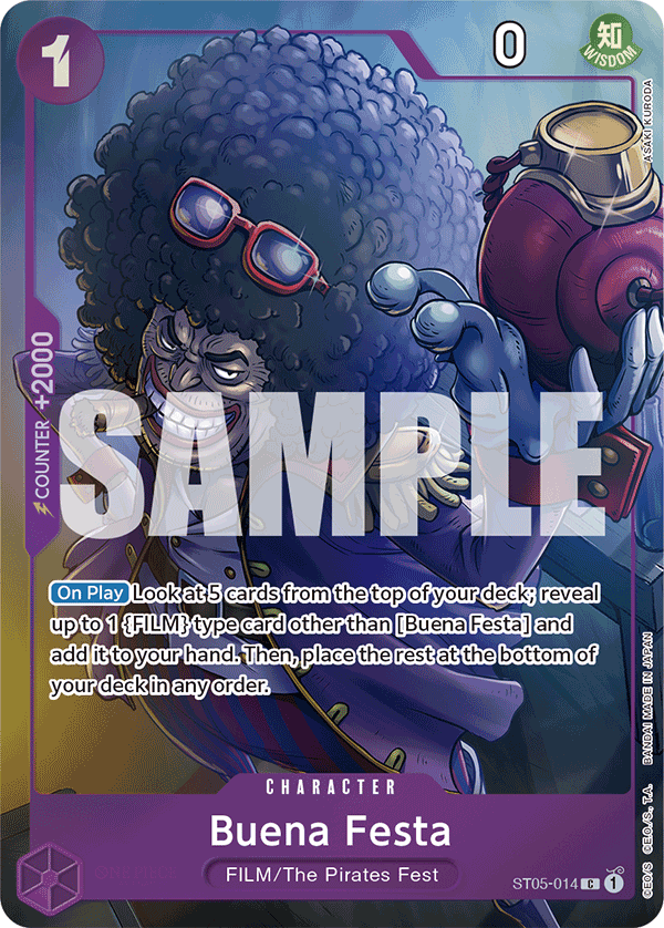 Carte Buena Festa ST05-014_p1 Common — One Piece TCG OTHER (Bandai)