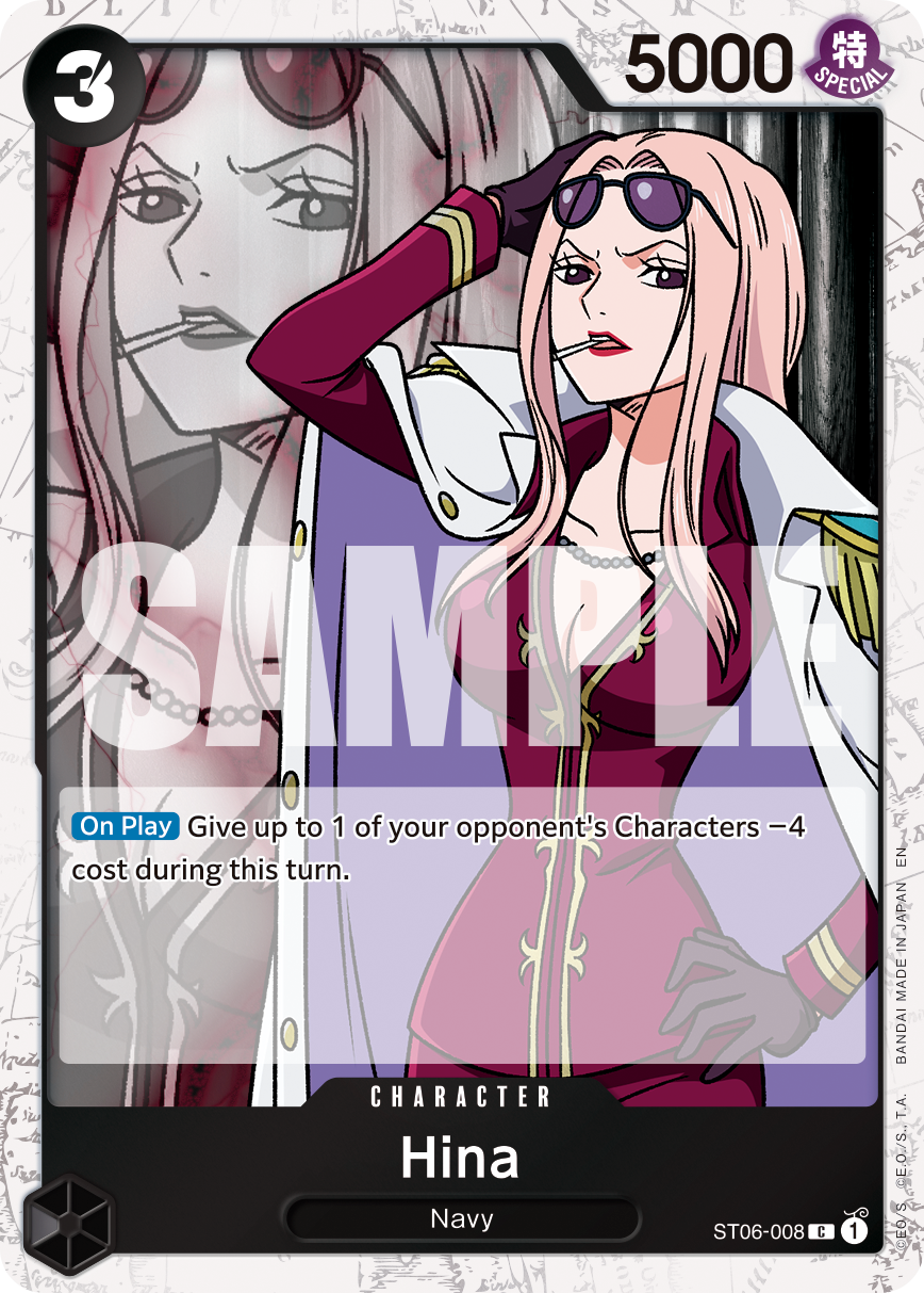 Carte Hina ST06-008_p1 Common Alt Art — One Piece TCG PRB-02 The Best Vol. 2 (Bandai)