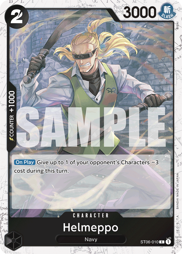 Carte Hermep ST06-010_p2 Common Alt Art — One Piece TCG PRB-01 The Best (Bandai)