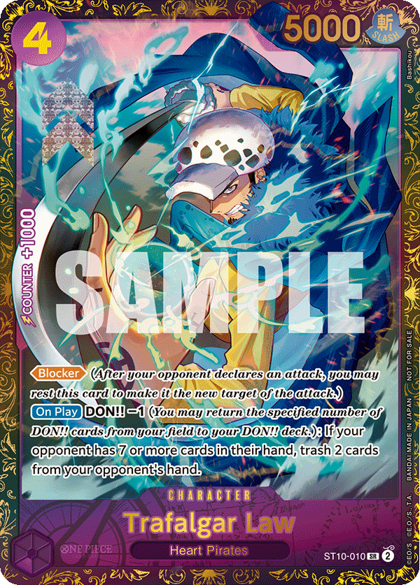 Trafalgar Law ST10-010_p1 (Super Rare) — V.2 Alt Art