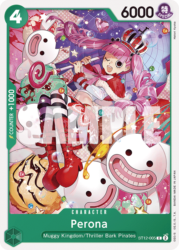 Carte Perona ST12-005 Common — One Piece TCG ST-12 (Bandai)