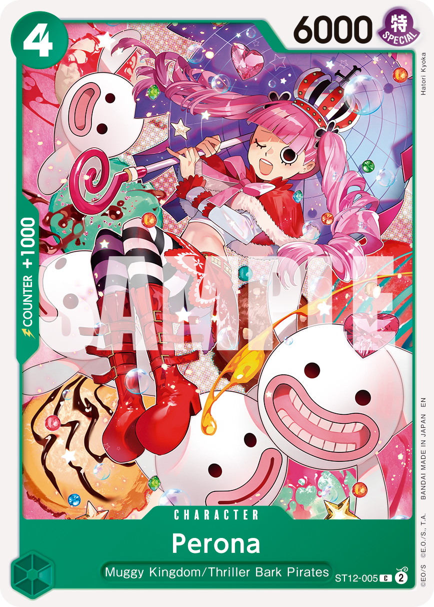Carte Perona ST12-005_r1 Common Serial — One Piece TCG PRB-02 The Best Vol. 2 (Bandai)