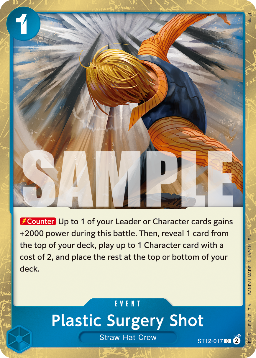 Carte Parage Shoot ST12-017_p1 Common Alt Art — One Piece TCG PRB-02 The Best Vol. 2 (Bandai)
