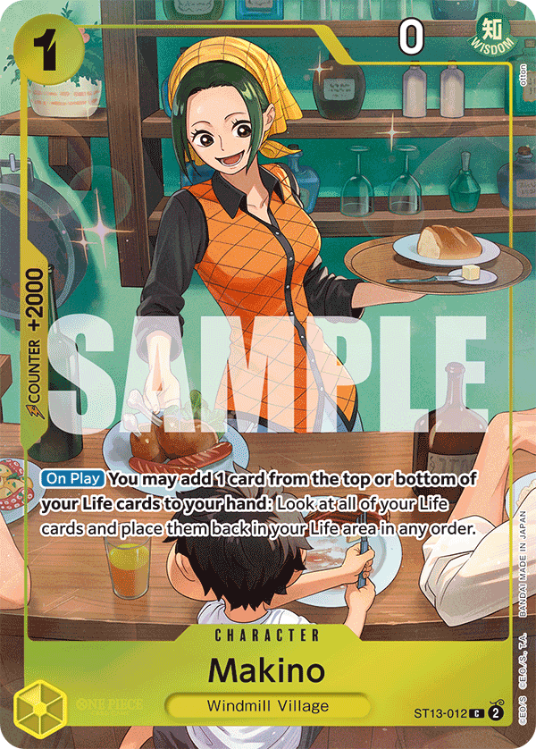 Carte Makino ST13-012_p2 Common — One Piece TCG OTHER (Bandai)