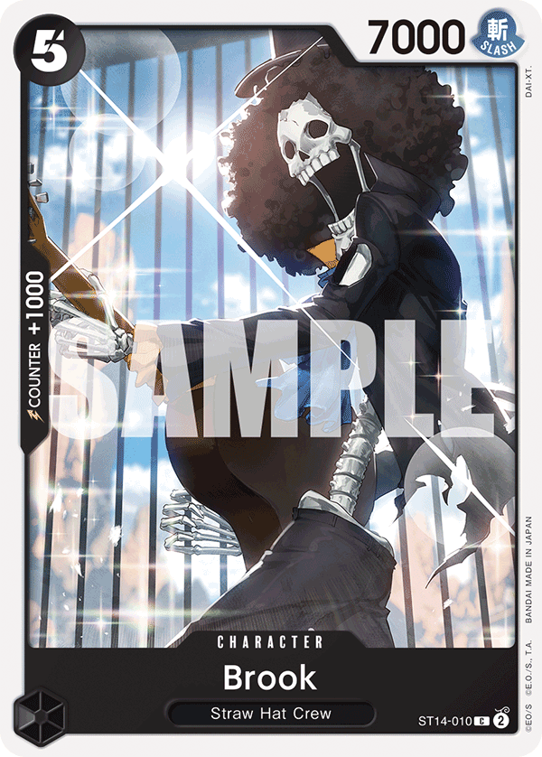 Carte Brook ST14-010 Common — One Piece TCG ST-14 Starter Deck: 3D2Y (Bandai)