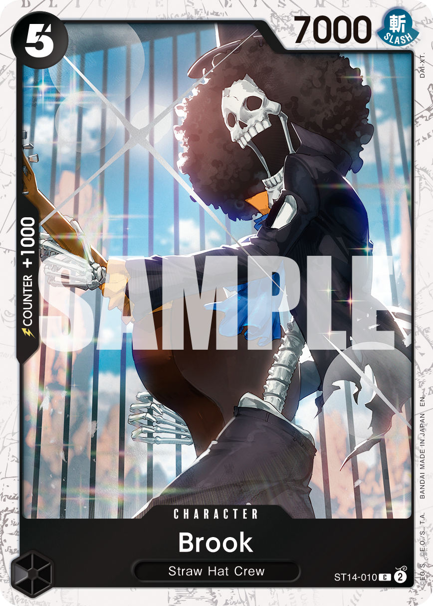 Carte Brook ST14-010_p1 Common Alt Art — One Piece TCG PRB-02 The Best Vol. 2 (Bandai)