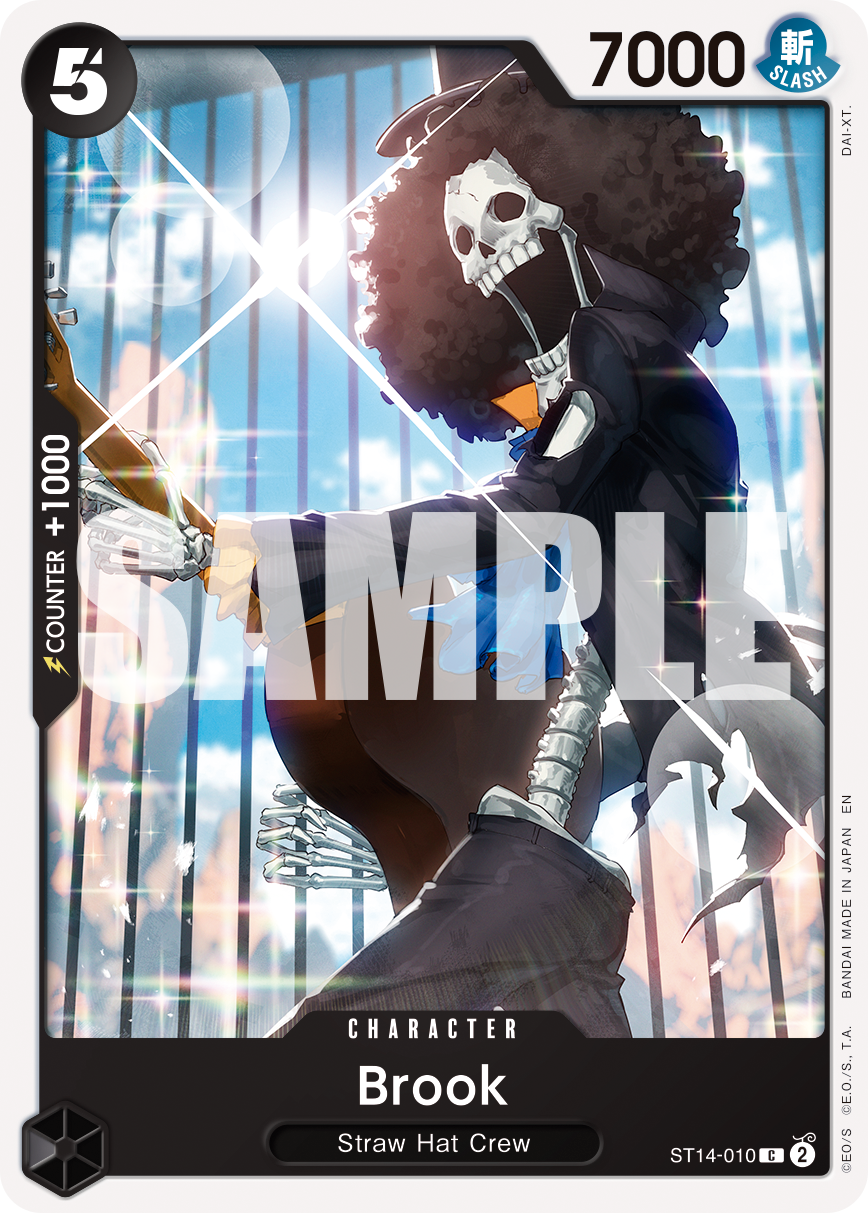 Carte Brook ST14-010_r2 Common Serial — One Piece TCG PRB-02 The Best Vol. 2 (Bandai)