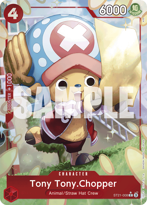 Carte Tony-Tony Chopper ST21-008_p1 Common Alt Art — One Piece TCG ST-21 Starter Deck: Gear5 (Bandai)