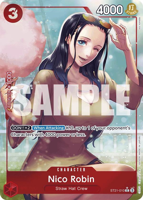 Carte Nico Robin ST21-010_p1 Common Alt Art — One Piece TCG ST-21 Starter Deck: Gear5 (Bandai)