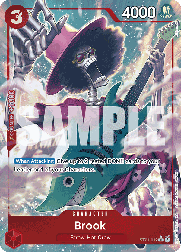 Carte Brook ST21-012_p1 Common Alt Art — One Piece TCG ST-21 Starter Deck: Gear5 (Bandai)