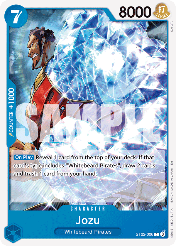 Carte Joz ST22-006 Common — One Piece TCG ST-22 (Bandai)