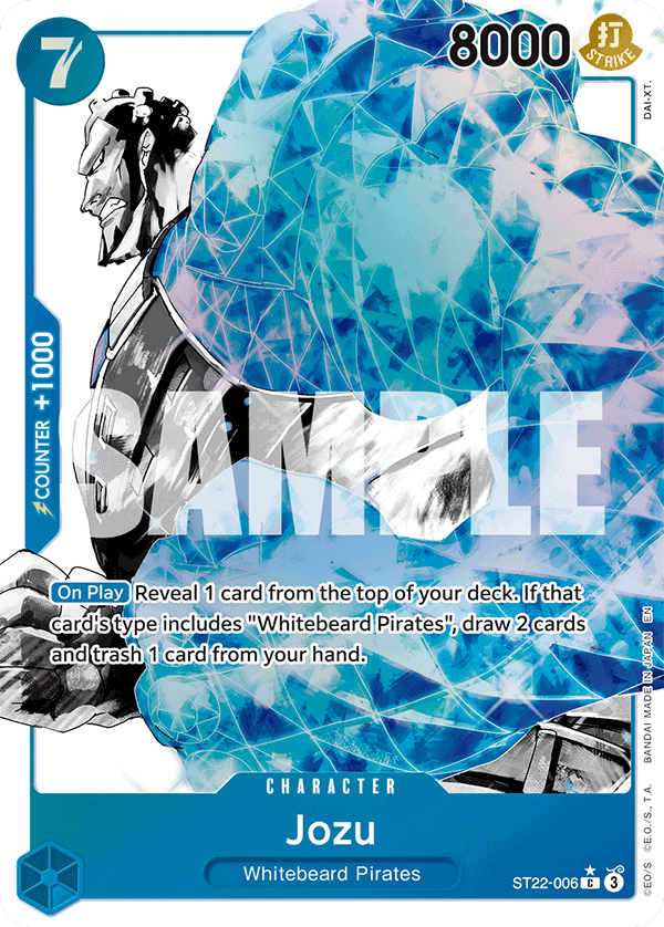 Carte Joz ST22-006_p1 Common — One Piece TCG ST-22 (Bandai)