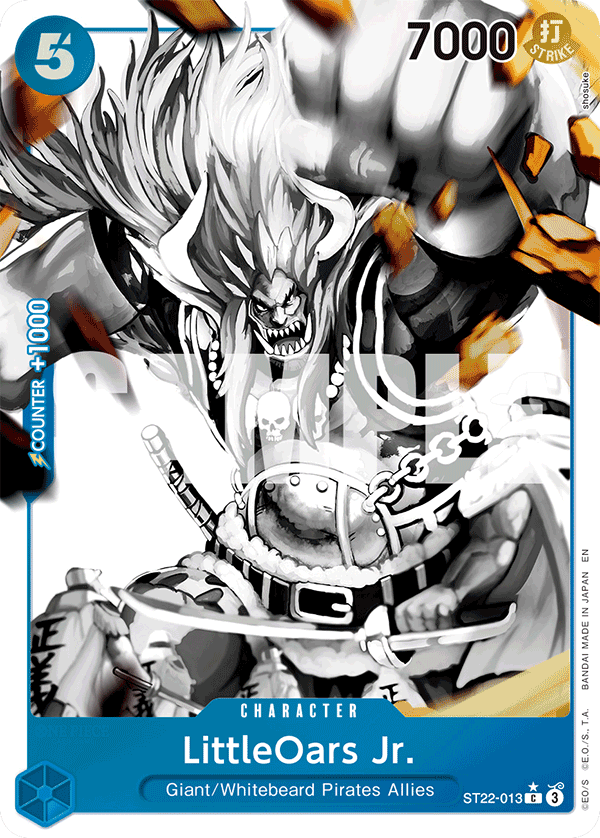 Carte Little Oz Junior ST22-013_p1 Common Alt Art — One Piece TCG ST-22 Starter Deck: Ace & Newgate (Bandai)