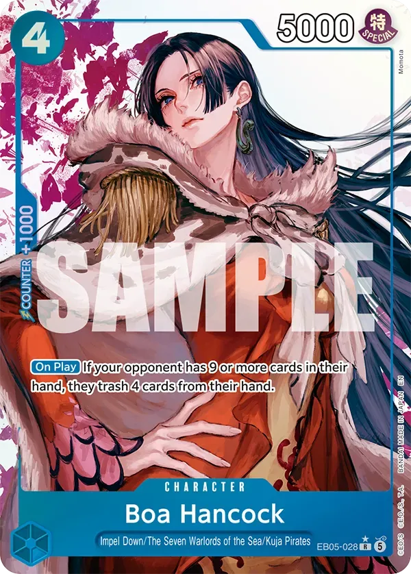 Boa Hancock EB05-028 — One Piece Card Game EB-05