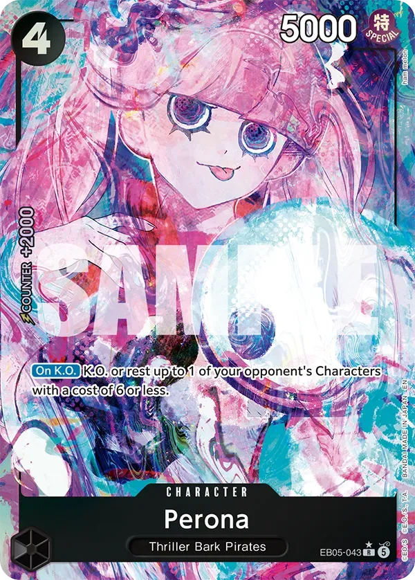 Perona EB05-043 — One Piece Card Game EB-05