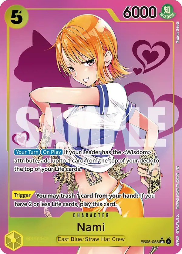 Nami EB05-055 (parallèle) — One Piece Card Game EB-05