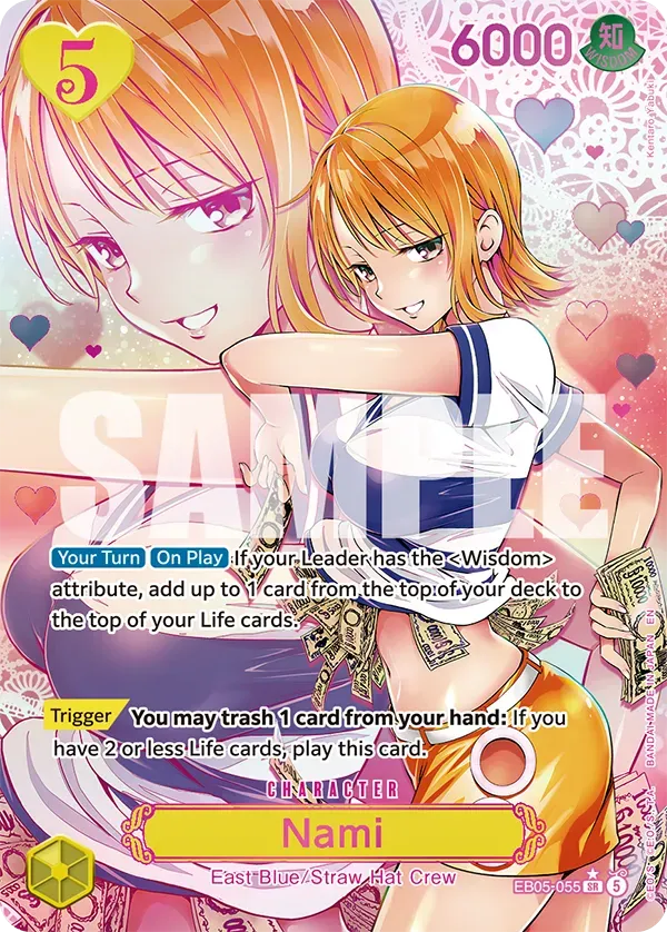 Nami EB05-055 (Kentaro Yabuki) — One Piece Card Game EB-05