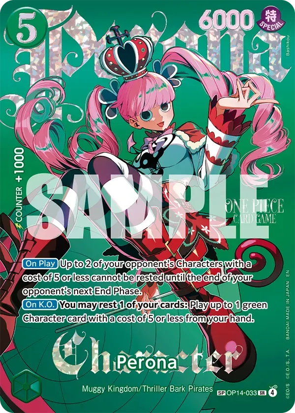 Perona OP14-033 (SP) — One Piece Card Game EB-05